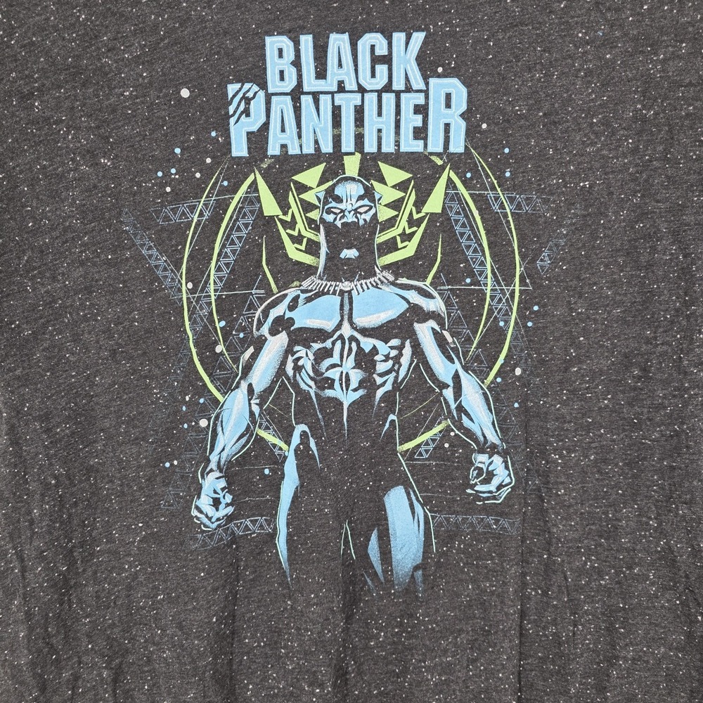 Marvel Black Panther T Shirt Adult 3X 3XL Movie Wakanda Comics Superhero 2020 - Picture 2 of 6